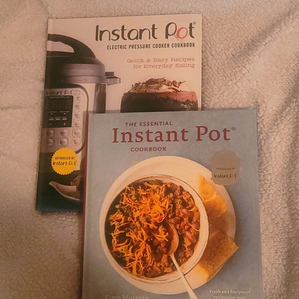 Instant pot cookbooks